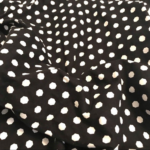 Black & White Polka Dot Pouf Bottom Layered Dress - Picture 5 of 5